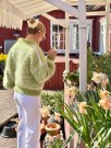 IR 02-42B - Hanami jakke - pæregrønn - Soft - strikkepakke thumbnail