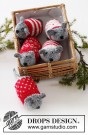 0-1548 Christmas Mice by DROPS Design thumbnail