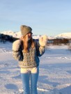 IR 05-04 - Frost lue - Påfugl - strikkepakke thumbnail