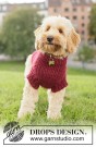 260-41 - Snuggle Berry Dog Sweater - strikkepakke thumbnail