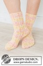253-42 - Spring Sole Socks - strikkepakke thumbnail