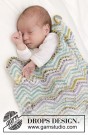 Seaside Seashells Blanket by DROPS Design thumbnail