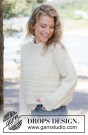 263-1 - White Echo Sweater - strikkepakke thumbnail