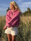 IR 02-42H - Hanami jakke - fuksia - Soft - strikkepakke thumbnail
