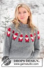 228-48 - Genser med julenisser - dame - strikkepakke thumbnail
