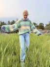 IR 02-02C - Hanami genser - lys denim - Soft - strikkepakke thumbnail
