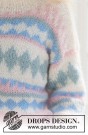 231-60 Berries and Cream Sweater by DROPS Design thumbnail