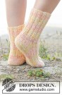 253-42 - Spring Sole Socks - strikkepakke thumbnail