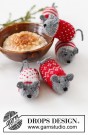 0-1548 Christmas Mice by DROPS Design thumbnail