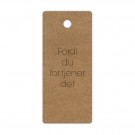 Merkelapper i papp - natur - Fordi du fortjener det thumbnail