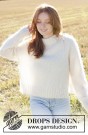 Moonrise Sweater by DROPS Design thumbnail