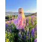 IR 02-01 - Hanami genser - soft pink - strikkepakke thumbnail