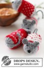 0-1548 Christmas Mice by DROPS Design thumbnail