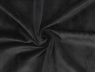 Gütermann Kullaloo Plysj – 000 Sort – 50x148 cm thumbnail