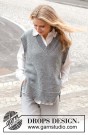 228-3 Skyscraper Vest by DROPS Design thumbnail