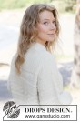 263-1 - White Echo Sweater - strikkepakke thumbnail