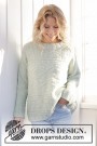 241-36 Mint Dream Sweater by DROPS Design thumbnail