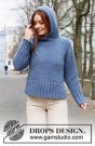 236-4 Chaperon Bleu by DROPS Design thumbnail