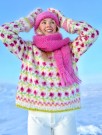 IR 05-03 - Frost skjerf - Soft - strikkepakke thumbnail
