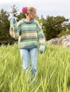 IR 02-02C - Hanami genser - lys denim - Soft - strikkepakke thumbnail