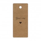 Merkelapper i papp - natur - Glad i deg thumbnail