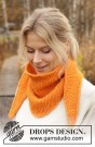 234-79 - Cantaloupe Shawl - strikkepakke thumbnail