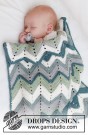Green Spring Blanket by DROPS Design thumbnail