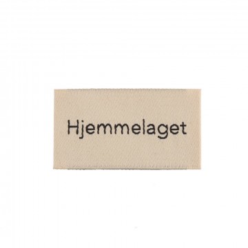 Merkelapp - Hjemmelaget