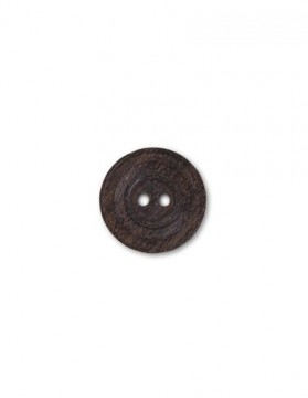 Brun treknapp 18 mm (DSA)