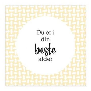 Kort - Du er i din beste alder