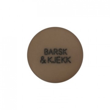 Knapp - Barsk & kjekk - brun - 15 mm