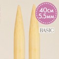 Basic rundpinne 5,5 - 40cm