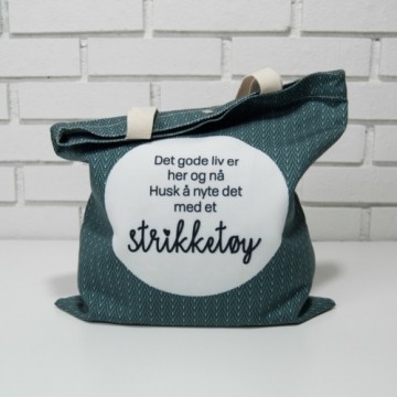 Nett til strikketøyet - Det gode liv... - grønn