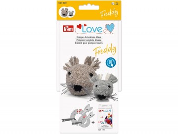 Prym Love – Pompon Maker Mouse Freddy - 2 størrelser