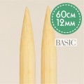 Basic rundpinne 12 - 60cm