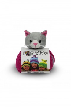 Lue med katt - materialpakke
