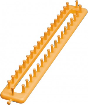 Avlang strikkering / Quick knit - 35 cm