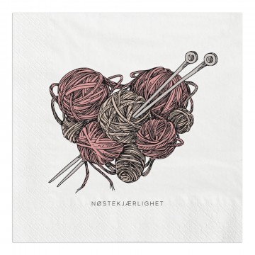 Servietter - Nøstekjærlighet