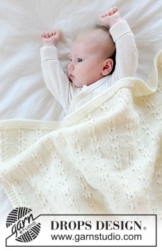 51-8 - Snuggle Mist Blanket - strikkepakke