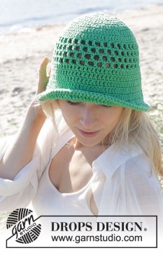 238-18 - Summer Clover Hat - heklepakke