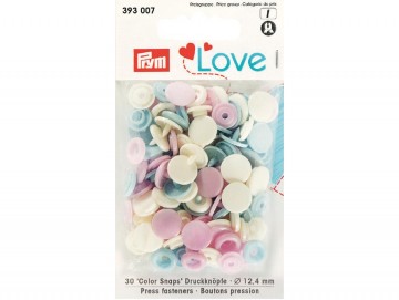 Prym Love trykknapper - pastell