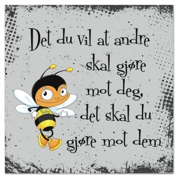 Kort - Det du vil at andre skal gjøre...