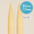 Basic rundpinne 7 - 80cm
