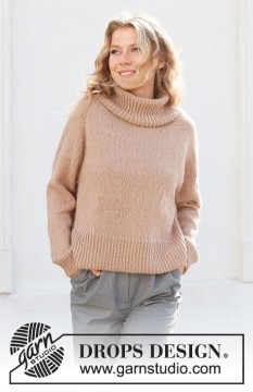 227-35 Chill Chaser Sweater by DROPS Design