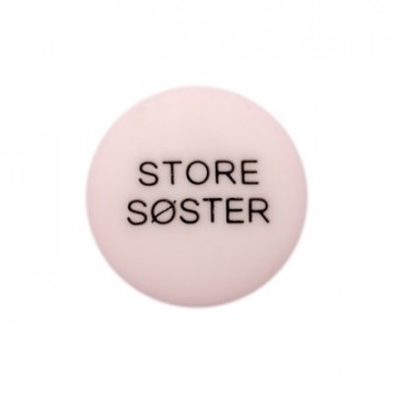 Knapp - Storesøster - rosa - 18 mm