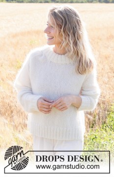 Moonrise Sweater by DROPS Design