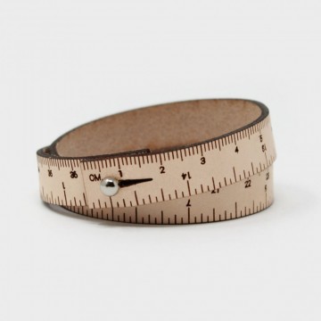 Wrist Ruler armbånd - natur