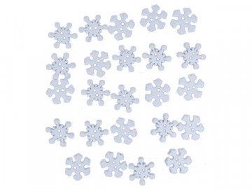 Knapper – Snøkrystaller