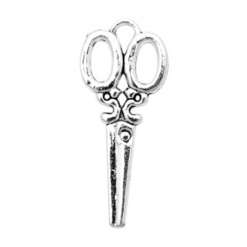 Charms - metallsaks lukket - 8 stk