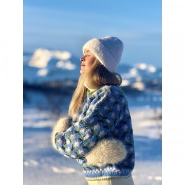 IR 05-01 - Frost lue - Fnugg - strikkepakke